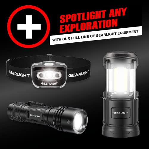 GearLight 2pack LED Flashlights