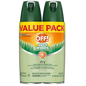 OFF! Deep Woods Insect Repellent (Pack of 2)