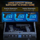 ONNAIS Iron SE Gun Safe - Biometric Gun Safe for Pistols