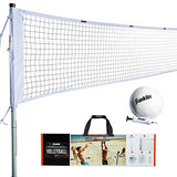 Franklin Sports Volleyball Net Set with Volleyball