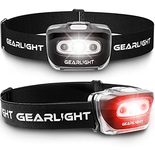 GearLight 2Pack LED Headlamp