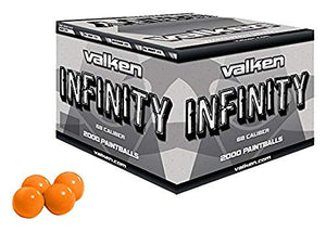 Valken Infinity Paintballs - 68cal - 2,000ct
