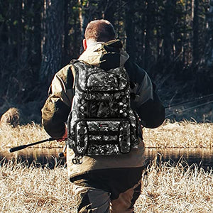 Piscifun Fishing Tackle Backpack with Rod Holders