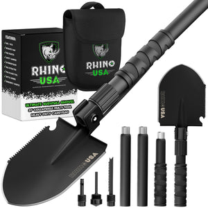 Rhino USA Survival Shovel w/Pick